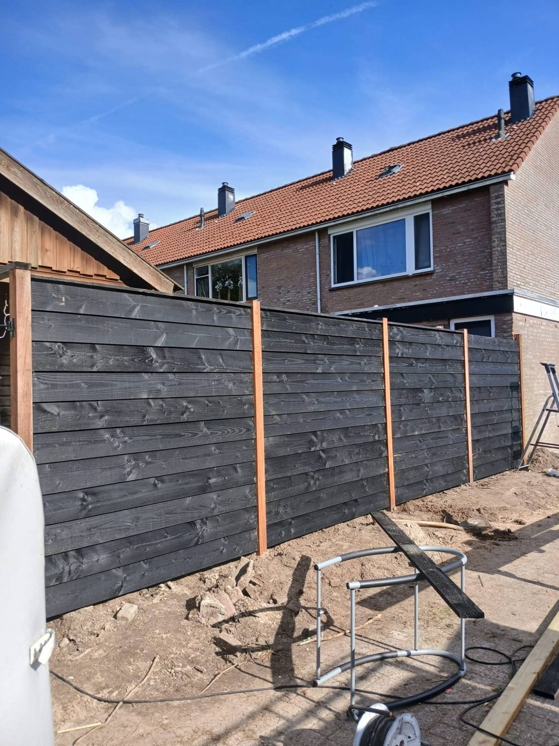 Schutting plaatsen door RDV Bouw